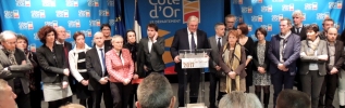 Le Conseil Départemental de Côte d'Or recevait plusieurs centaines d'invités à la Cité Henry Berger pour la cérémonie des voeux